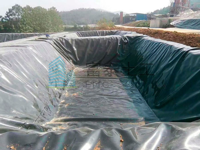 煙臺防滲膜工地